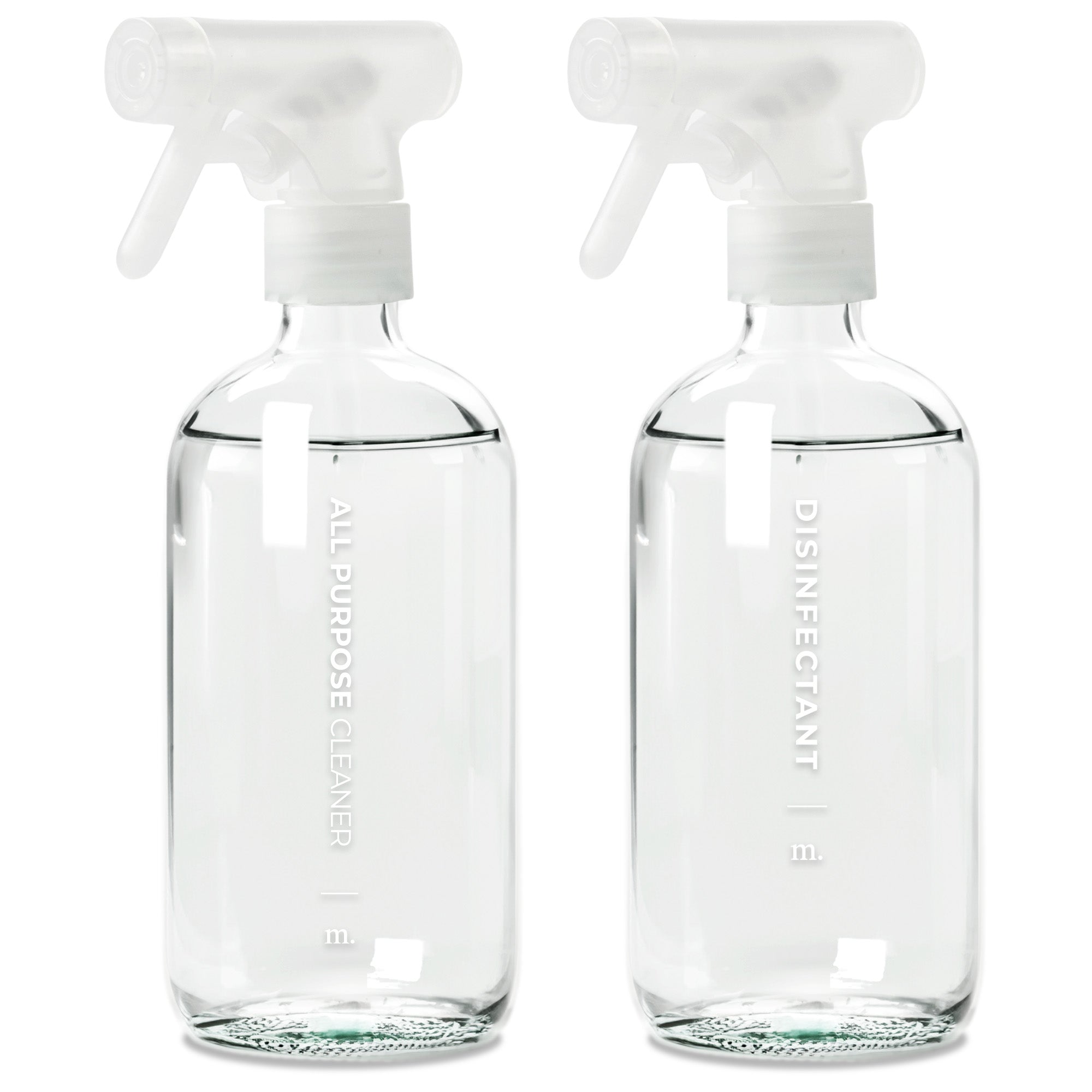 Spray Bottles Clear