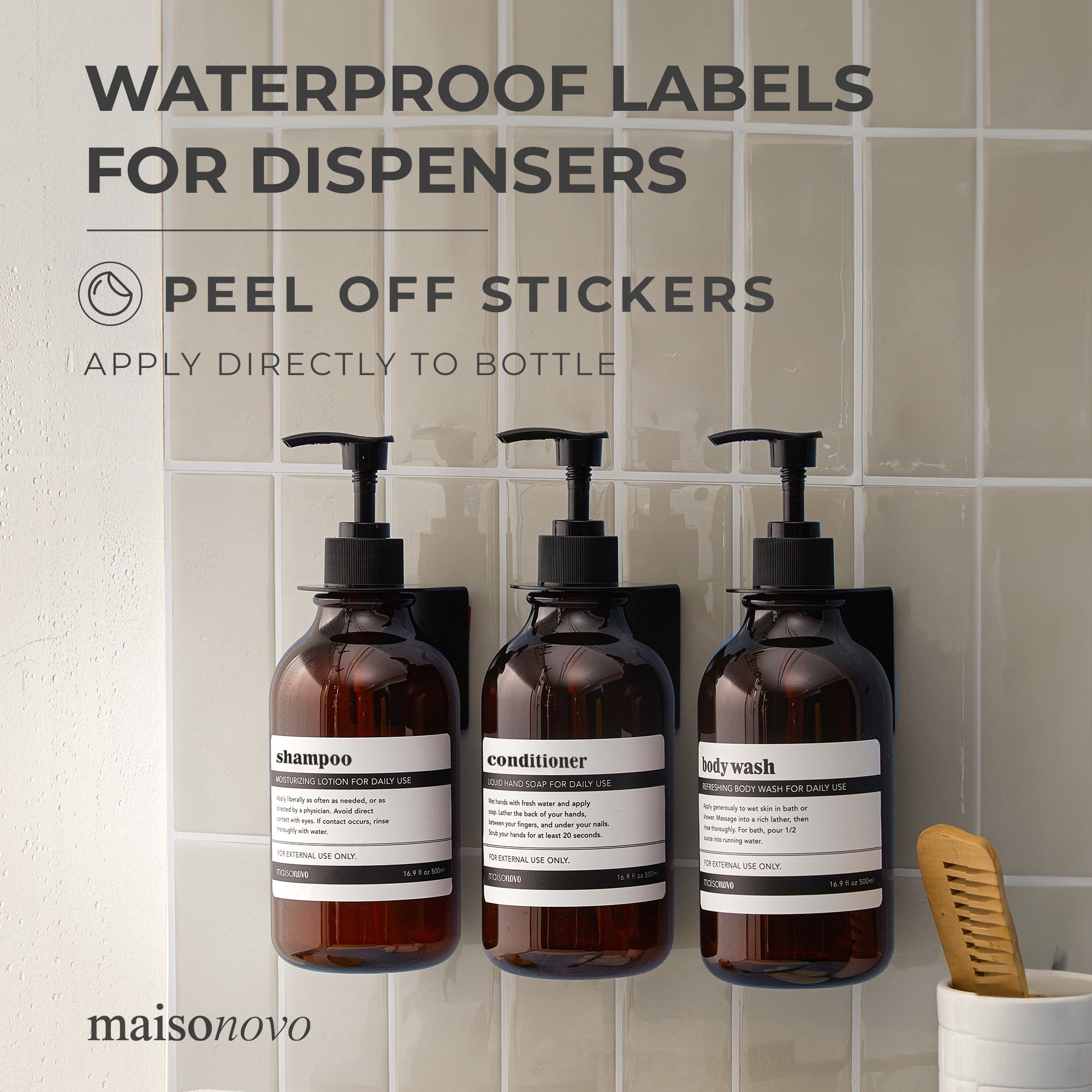 Waterproof Labels Classic Mix