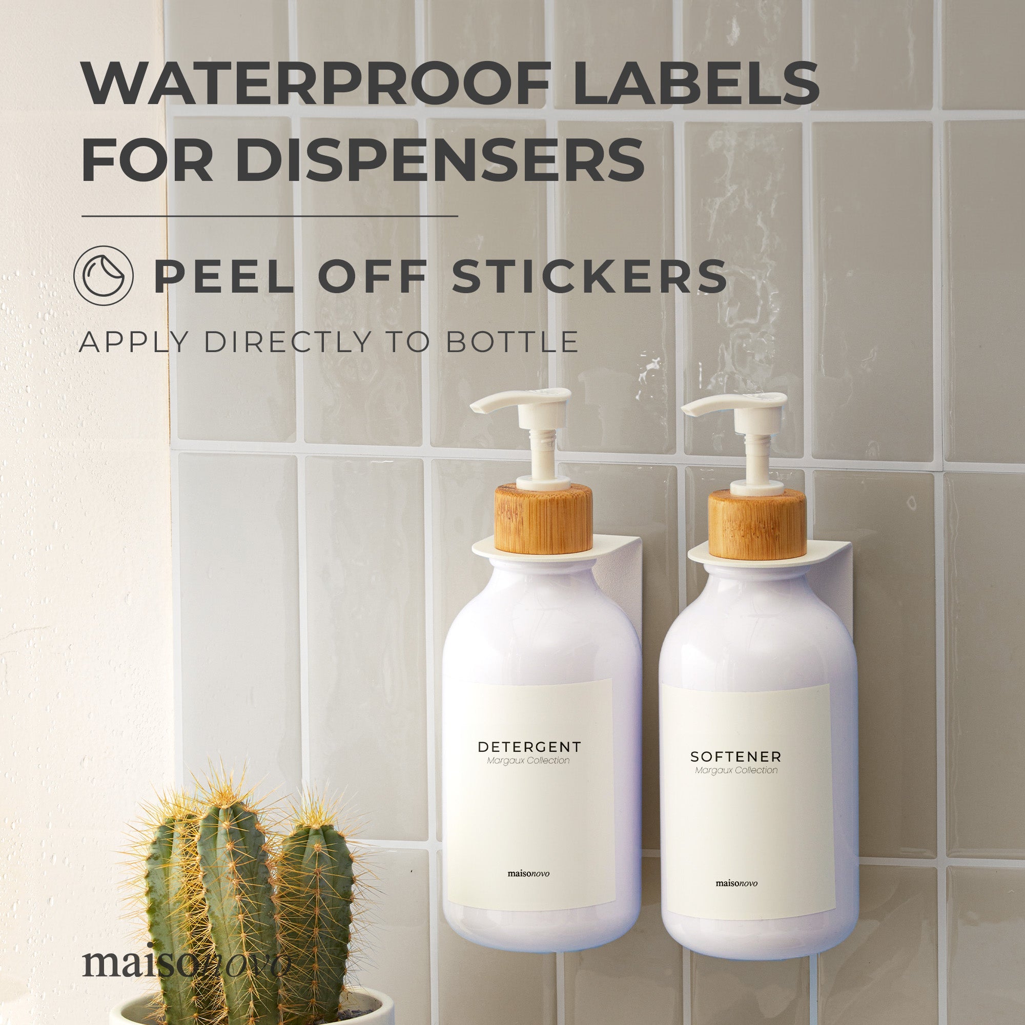 Waterproof Labels Margaux Laundry