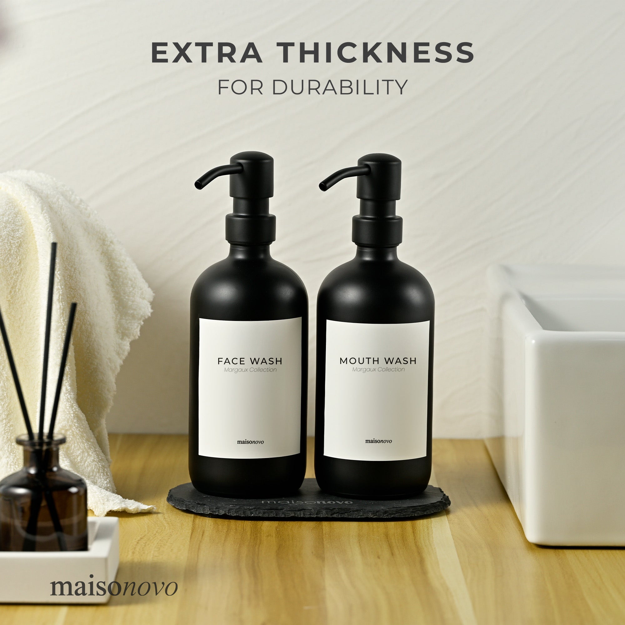 Waterproof Labels Margaux Toiletries