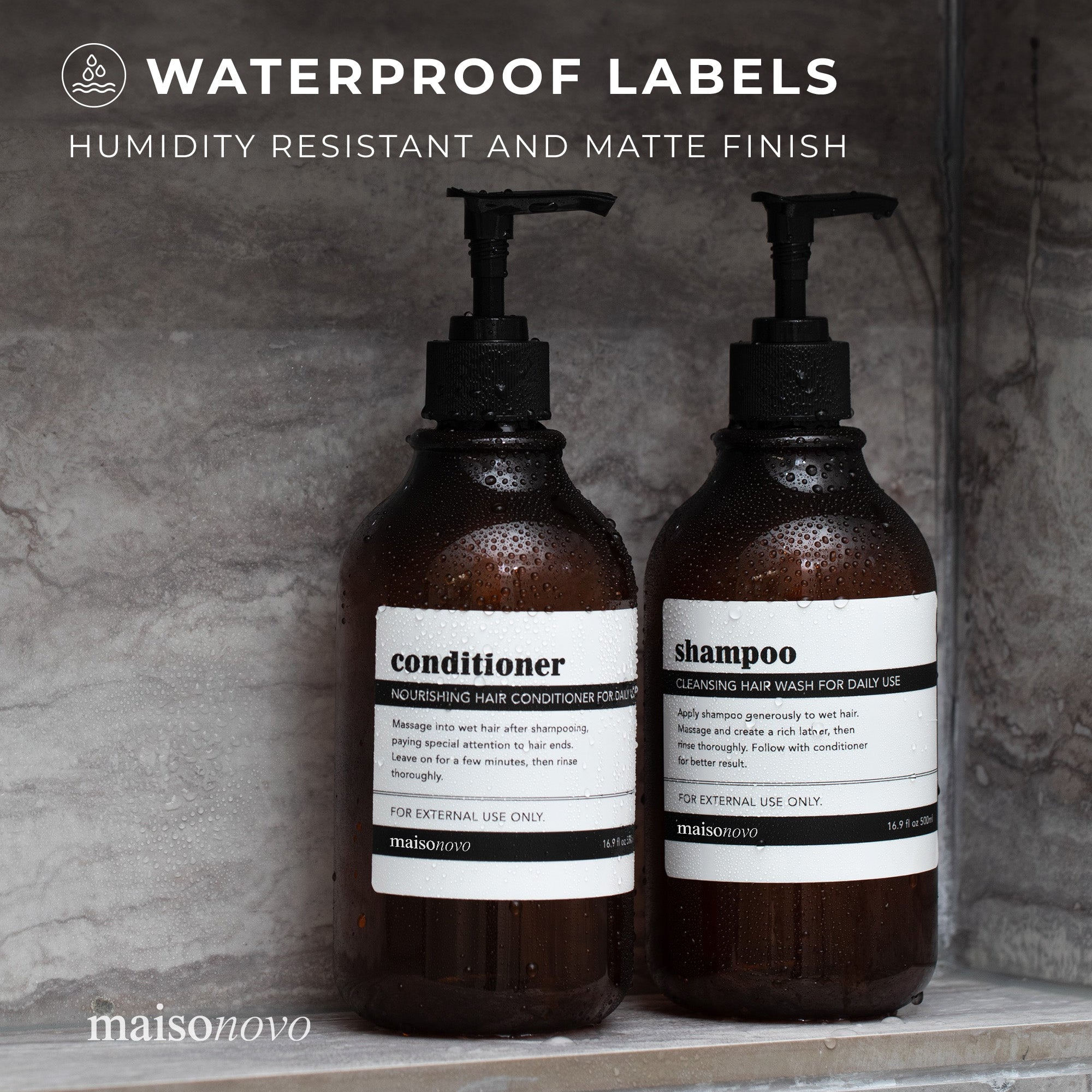 Waterproof Labels Classic Mix