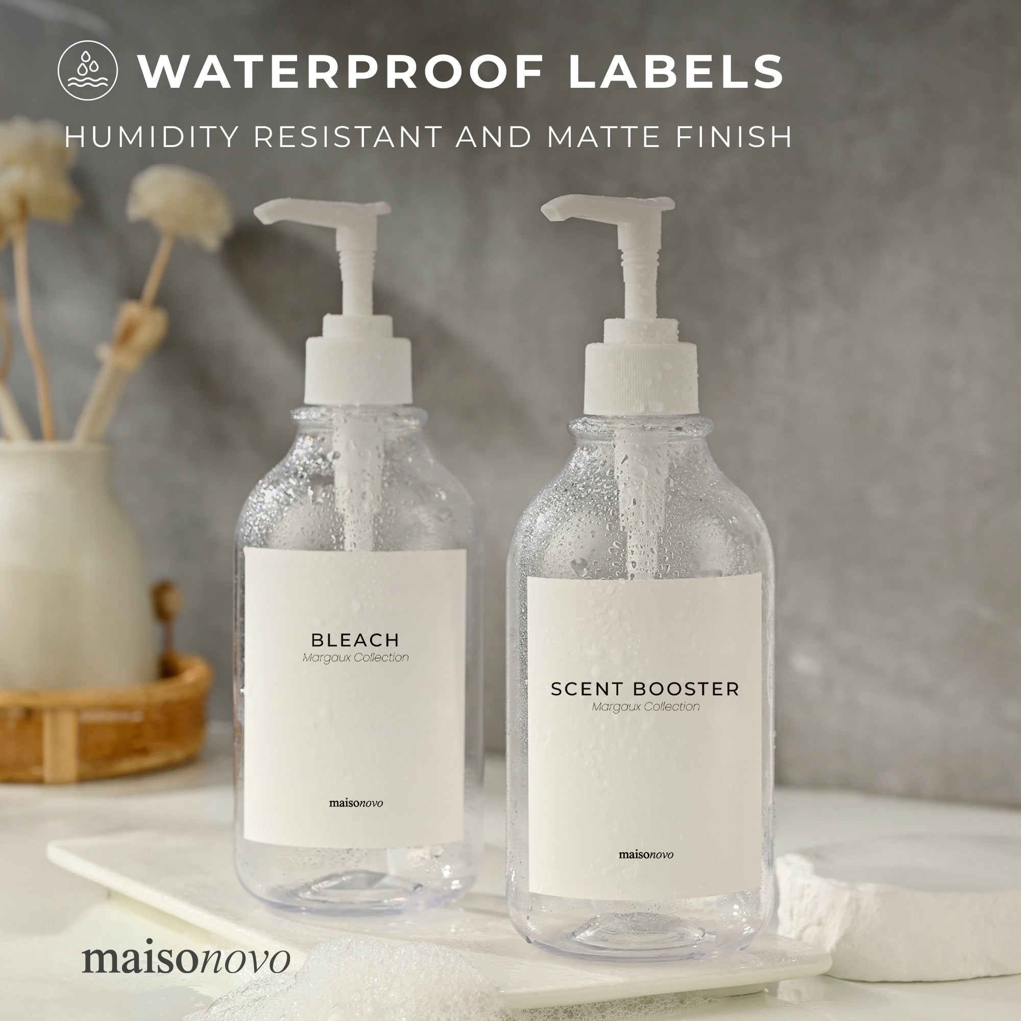 Waterproof Labels Margaux Laundry