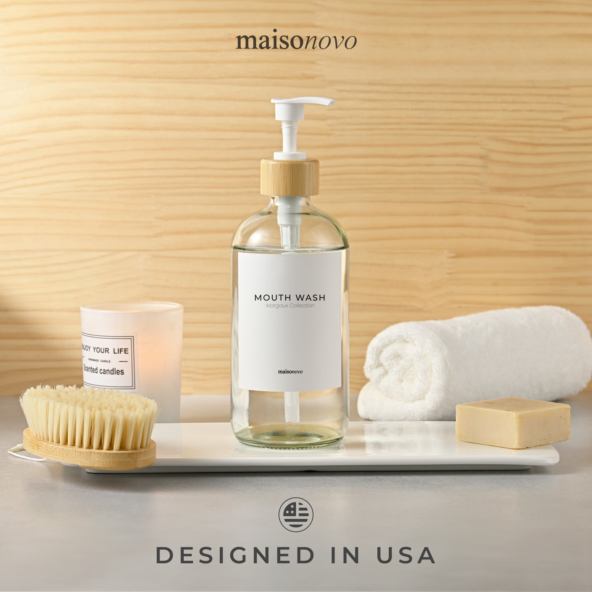 Waterproof Labels Margaux Toiletries