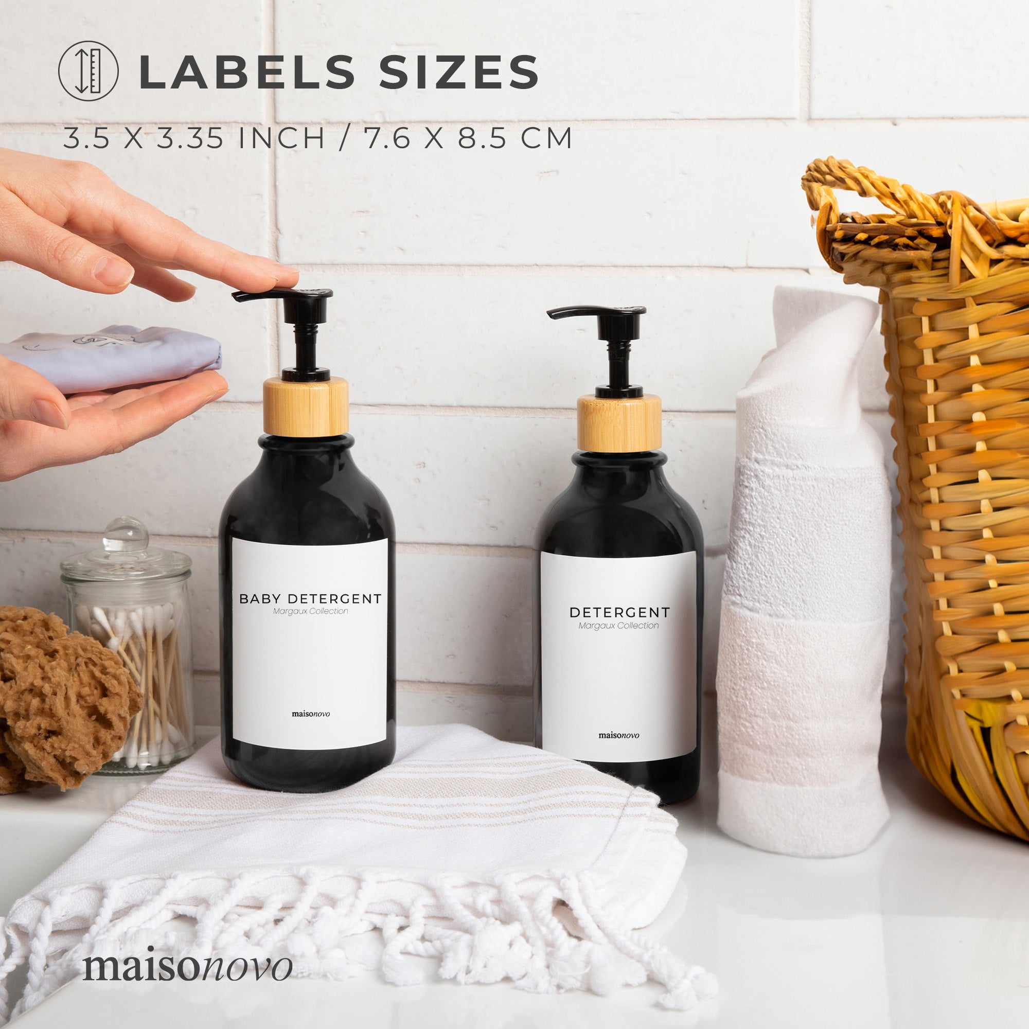 Waterproof Labels Margaux Laundry